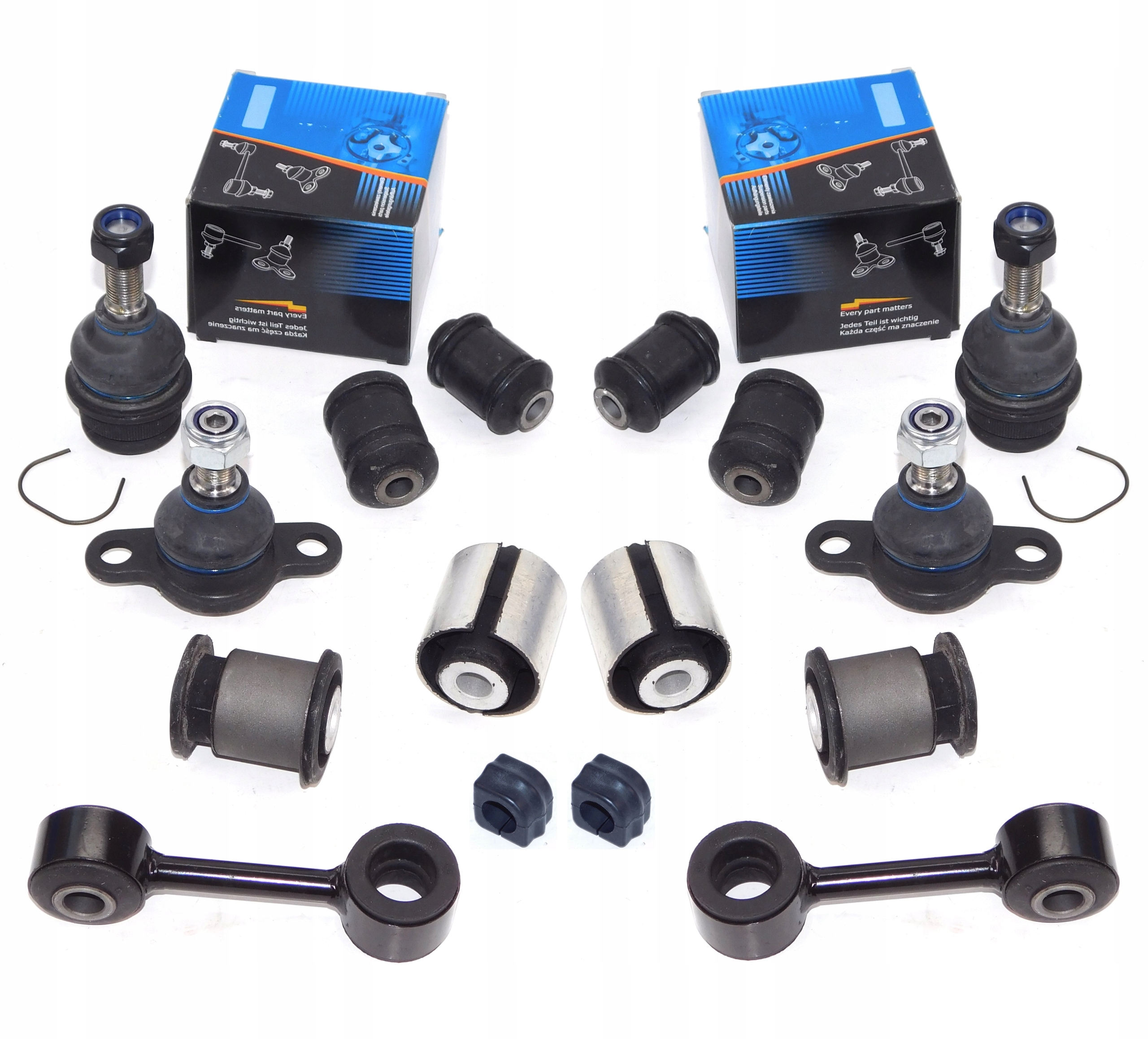 Zestaw ZAWIESZENIA przód VW T4 Transporter od 1996