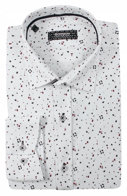 Košile s puntíky Grzegorz Pánská Móda 39/176-182