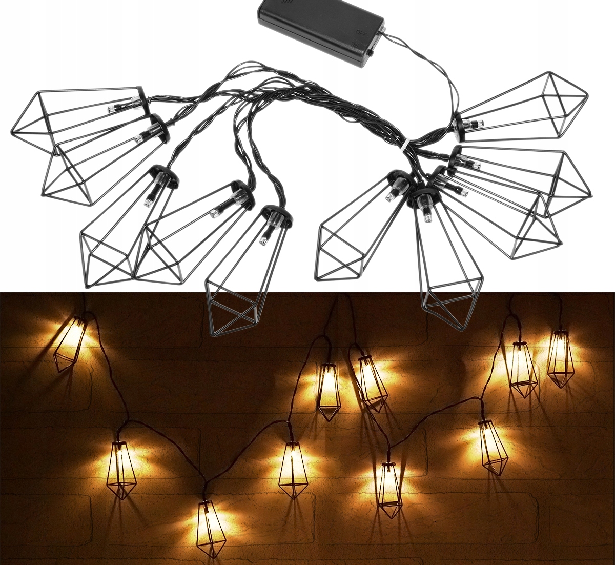 

Lampki Girlanda ozdobne Żarówki Alborg Na Baterie