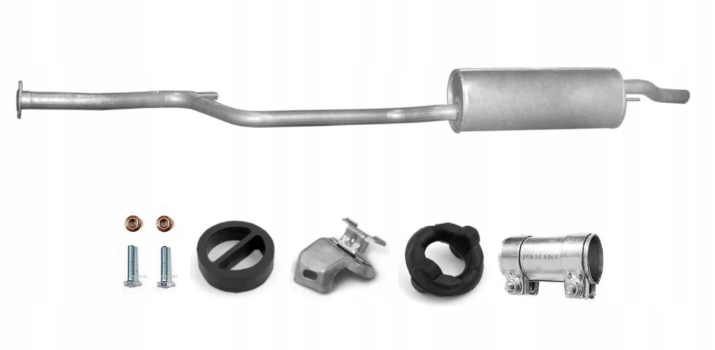 03.56 - BMW 5 E34 518i M43 1.8 седан универсал глушитель