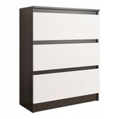 Modna DUŻA KOMODA 3 SZUFLD SZAFKA Wenge mix R-3 PL Marka Mobene