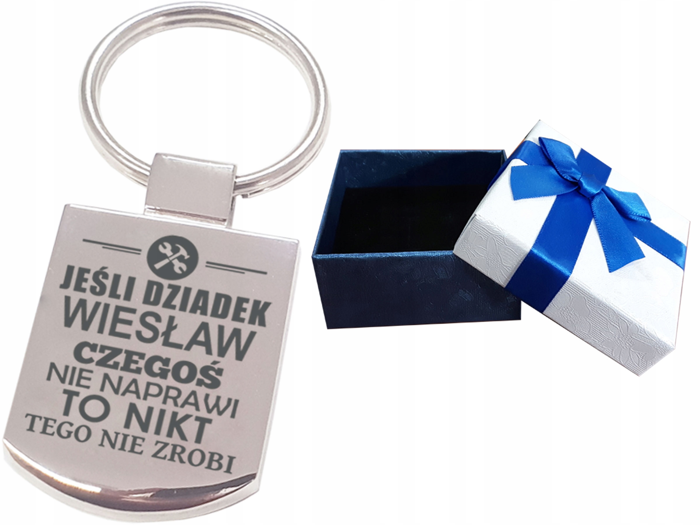 

Brelok Serce Prezent na dzień dla Dziadka grawer