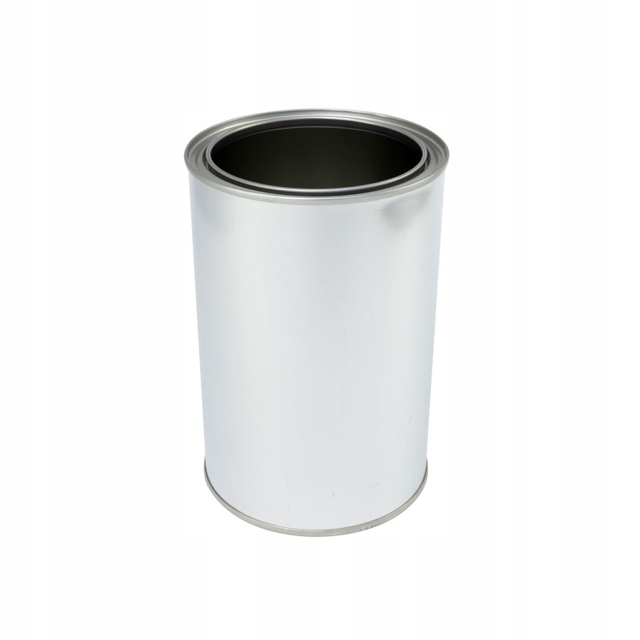 Puszki metalowe 1,0 L z wieczkiem - 22 sztuki