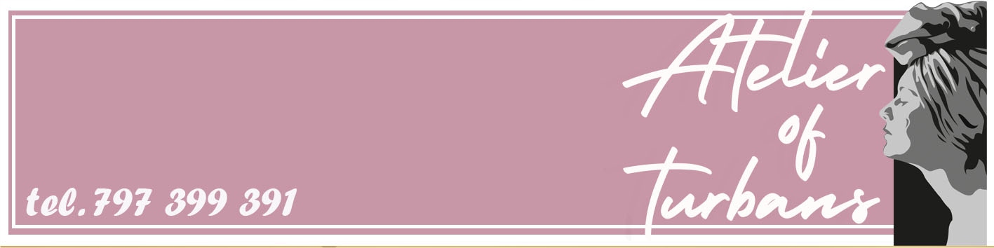 Turban Śpioszek z koronką Bambus Turbany b/1/06 Waga produktu z opakowaniem jednostkowym 0.1 kg