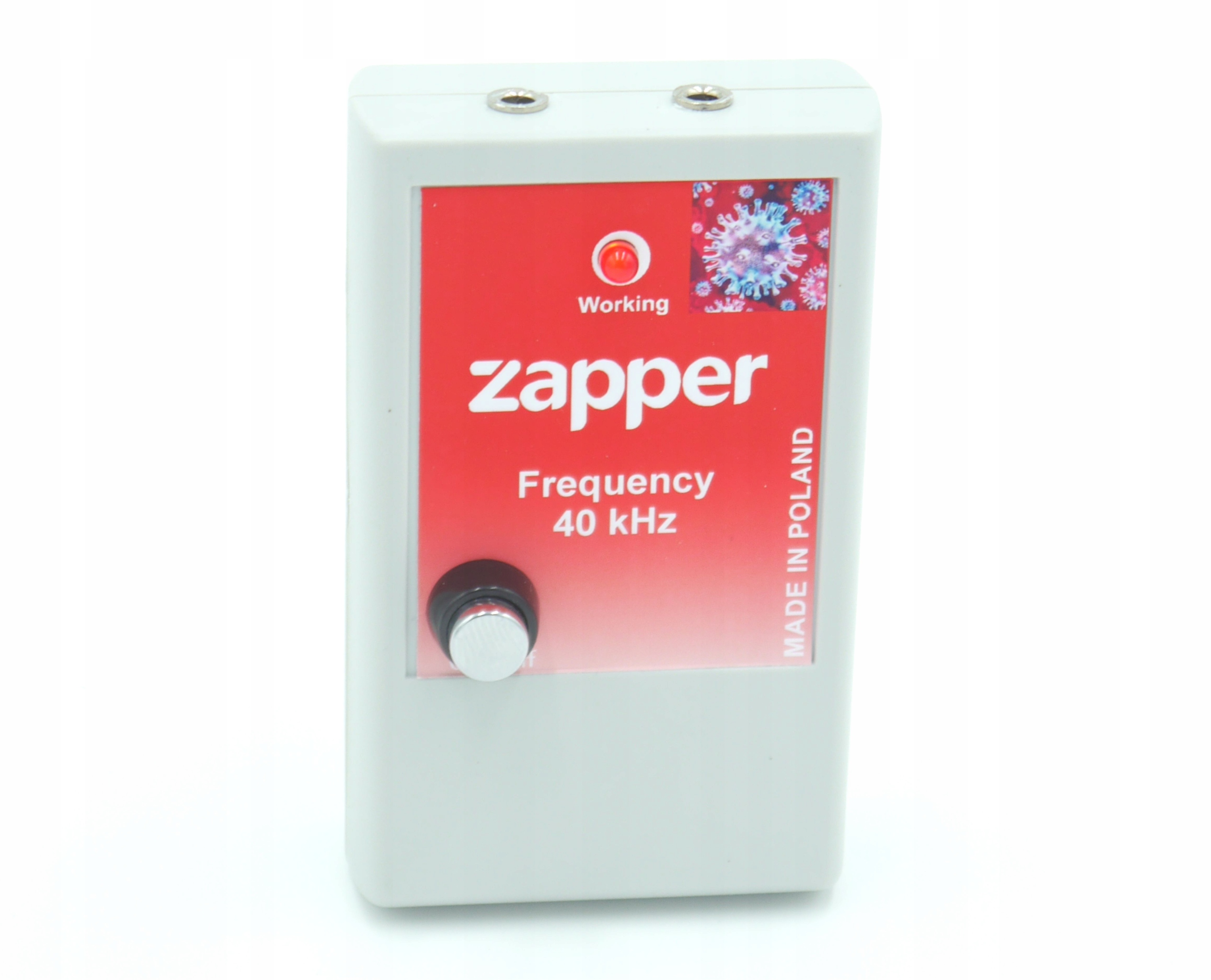 Zapper Dr H. Clark 40KhZ na wirusy