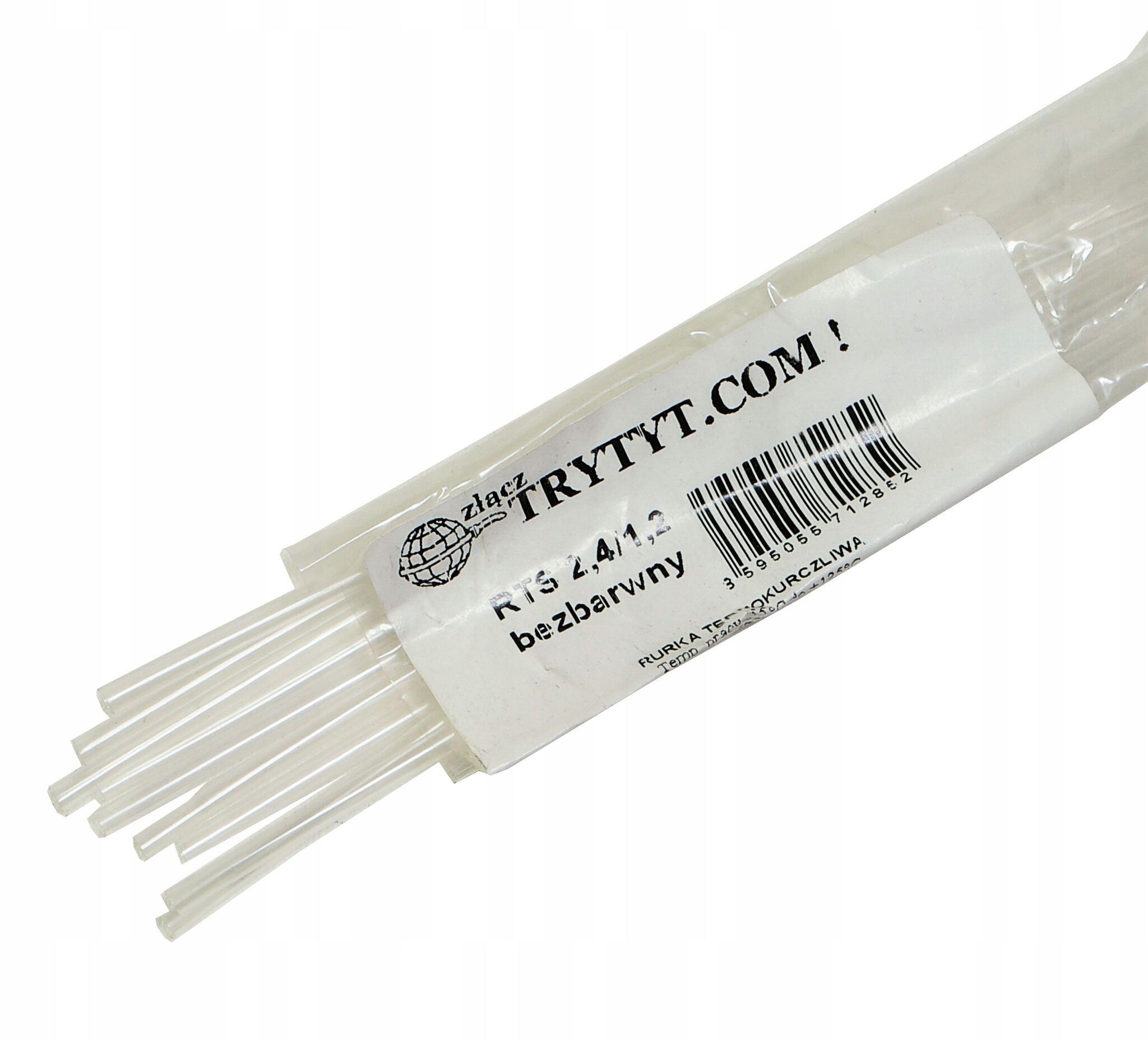 RURKA KOSZULKA TERMOKURCZLIWA 2,4 1,2 10szt bezbar