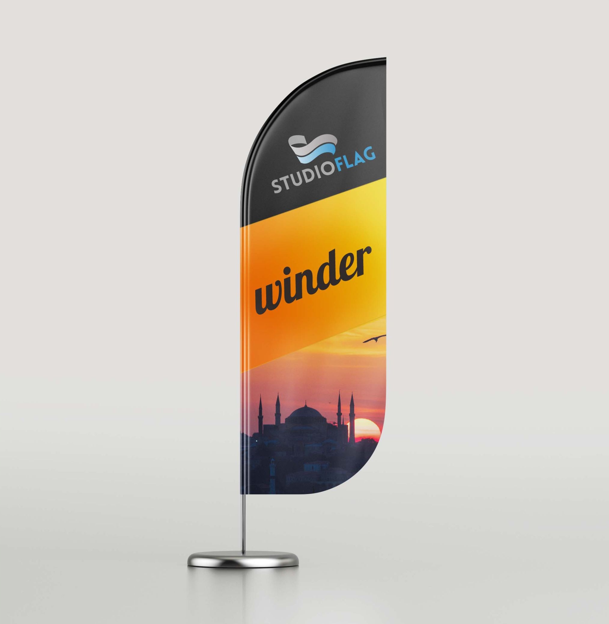 Beach flaga z masztem winder 450x90cm żagiel qr Waga produktu z opakowaniem jednostkowym 0.4 kg