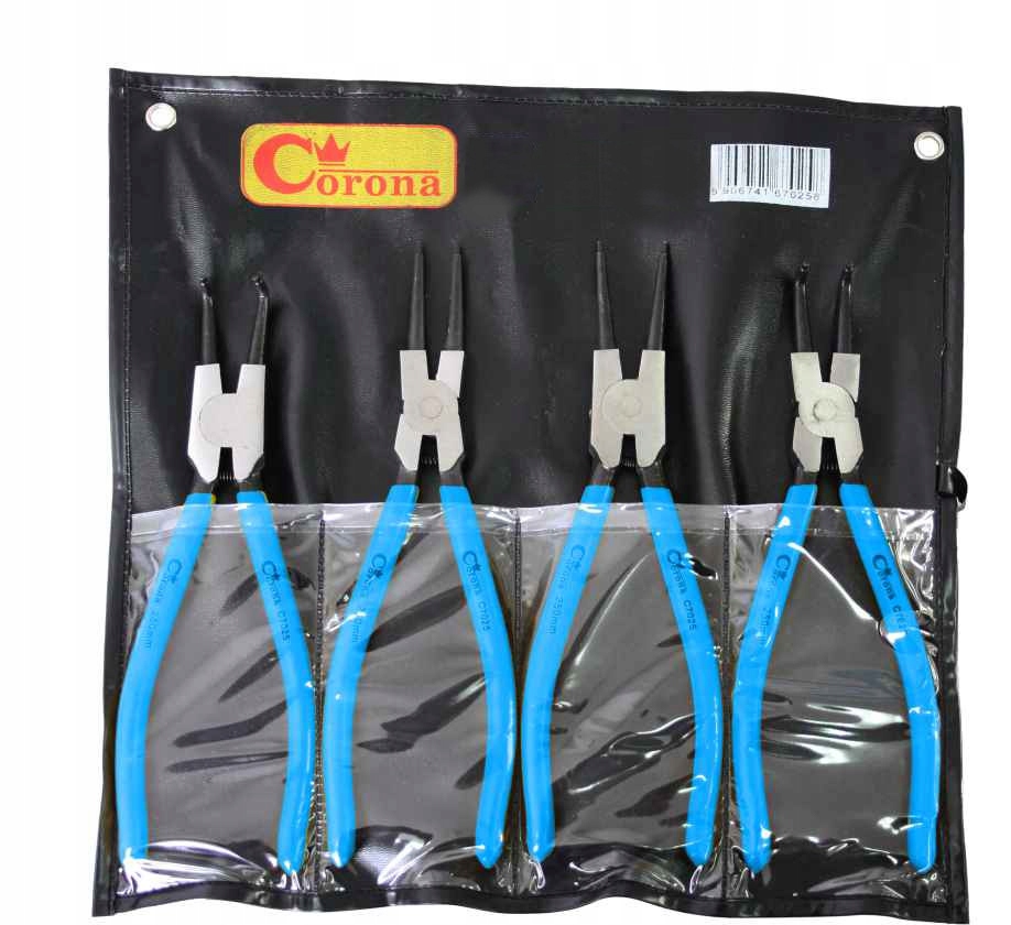 

Szczypce Do Pierścieni Seegera 4EL. 180mm. Corona