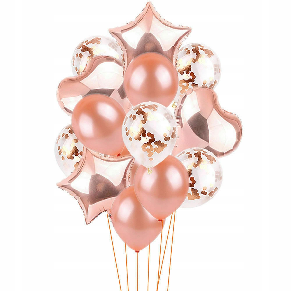 

Balony z konfetti na roczek Ślub Wesele Hel Party