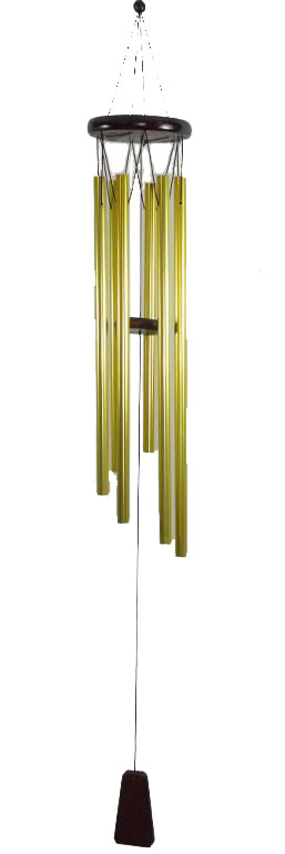 

Dzwonek wietrzny złoty średni wz.17 Feng Shui