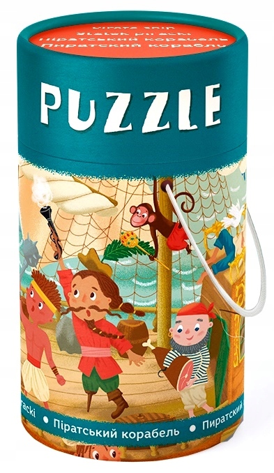 

Puzzle Statek Piracki W Tubie 120 El