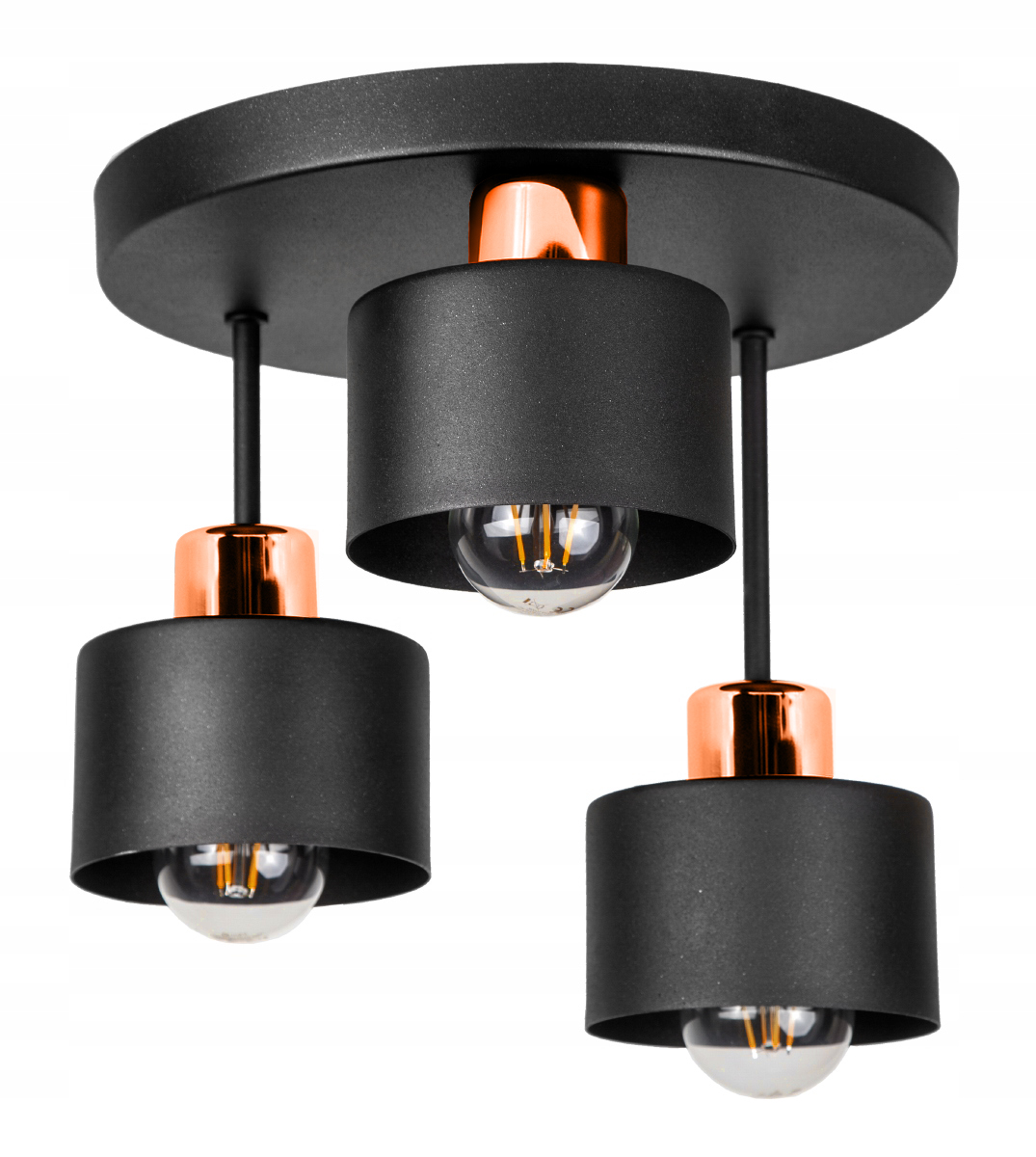 LAMPA SUFITOWA PLAFON ŻYRANDOL LOFT EDISON LED