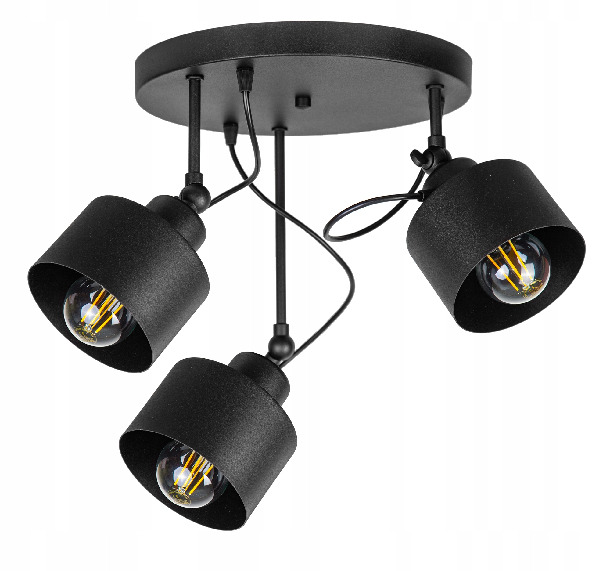 LAMPA SUFITOWA PLAFON ŻYRANDOL LOFT EDISON LED Kod producenta 5905475373046