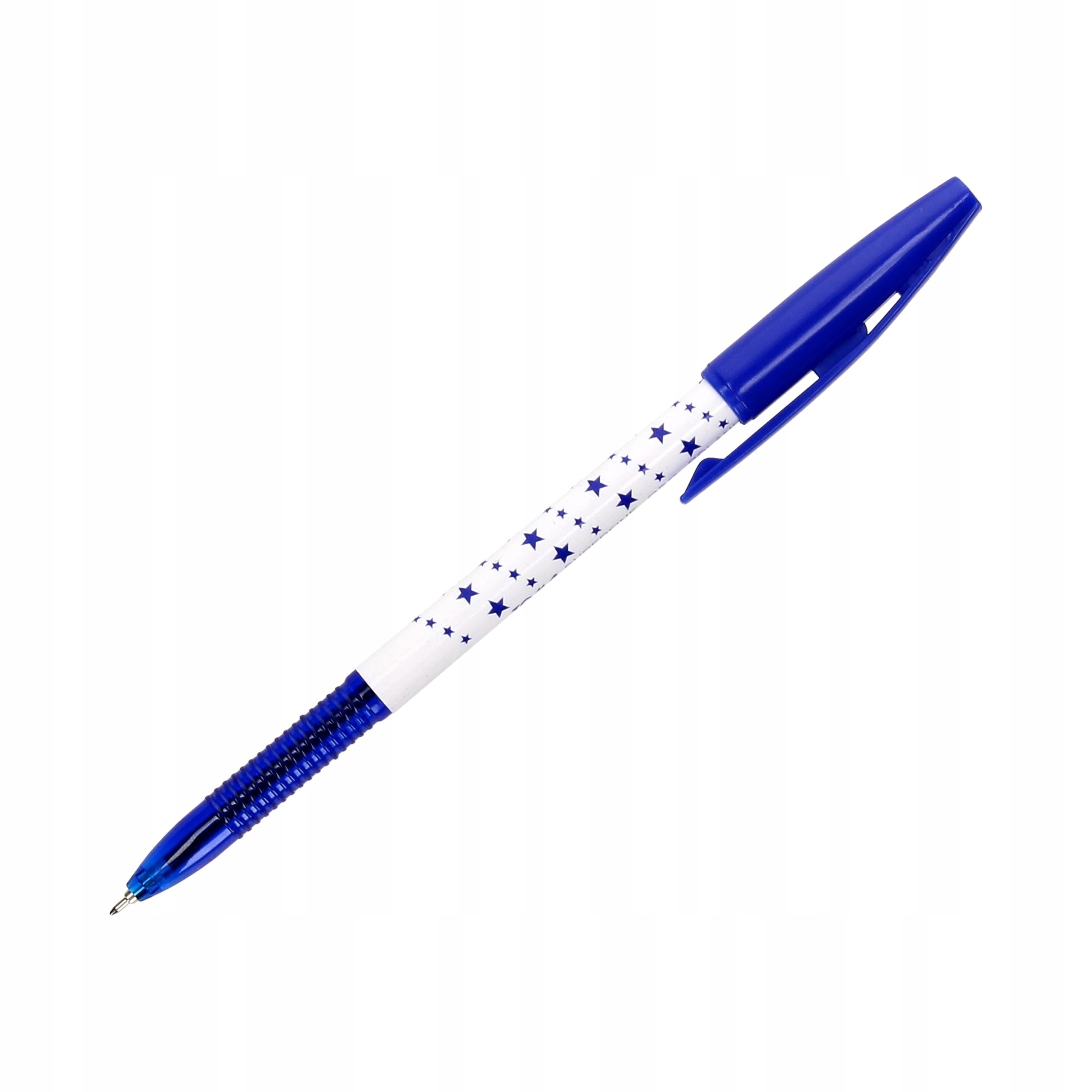

Długopis w gwiazdki 5mm niebieski Super-Fine Toma
