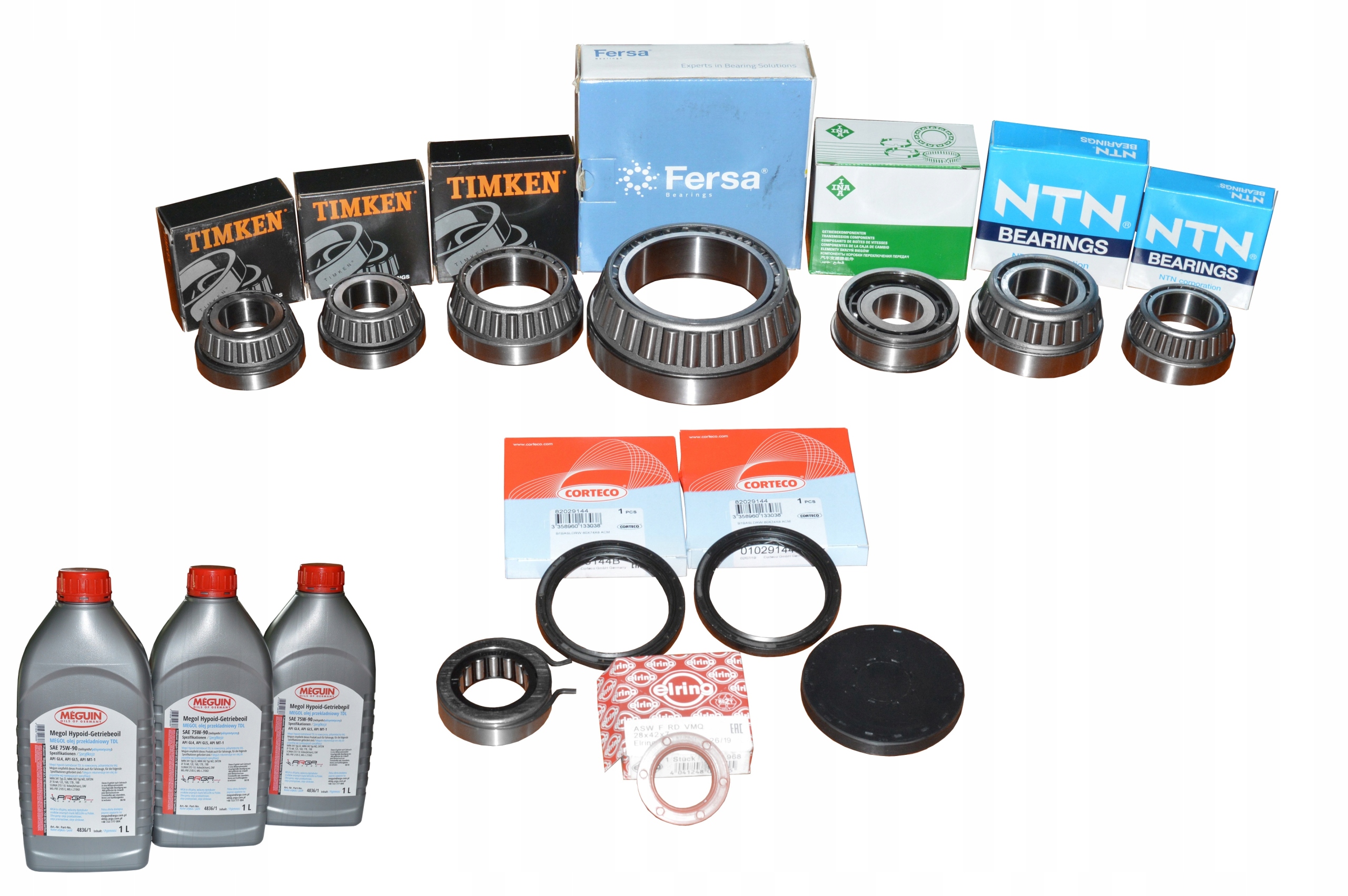 Комплект подшипников коробки передач Fjf 2.0 b Sharan Alhambra