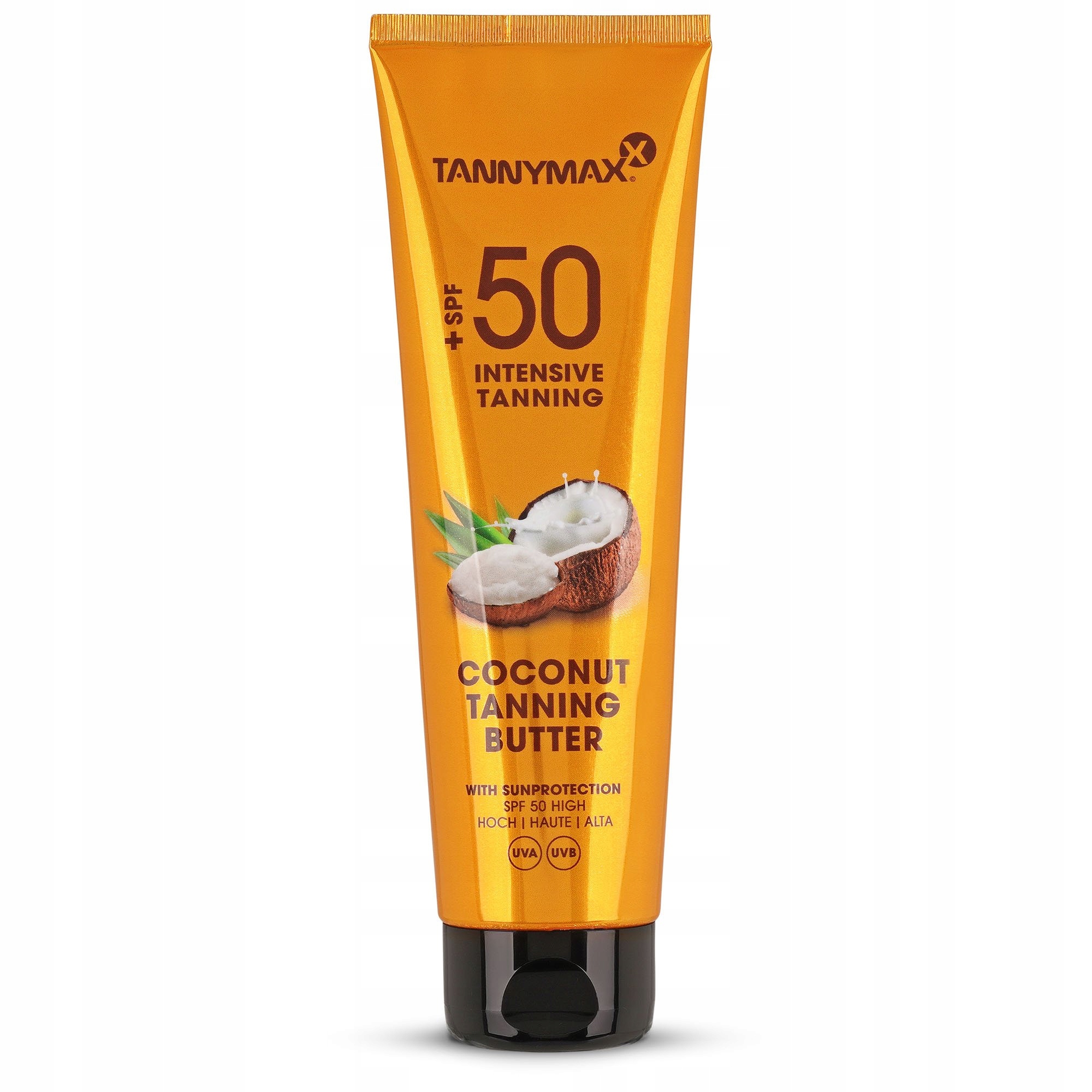 Tannymaxx silně hydratační kokosový krém pro opalování na slunci Spf 50