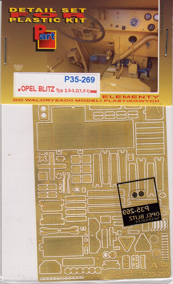 Part P35-269 1/35 Opel Blitz Typ 2.5-3.2 (ICM)