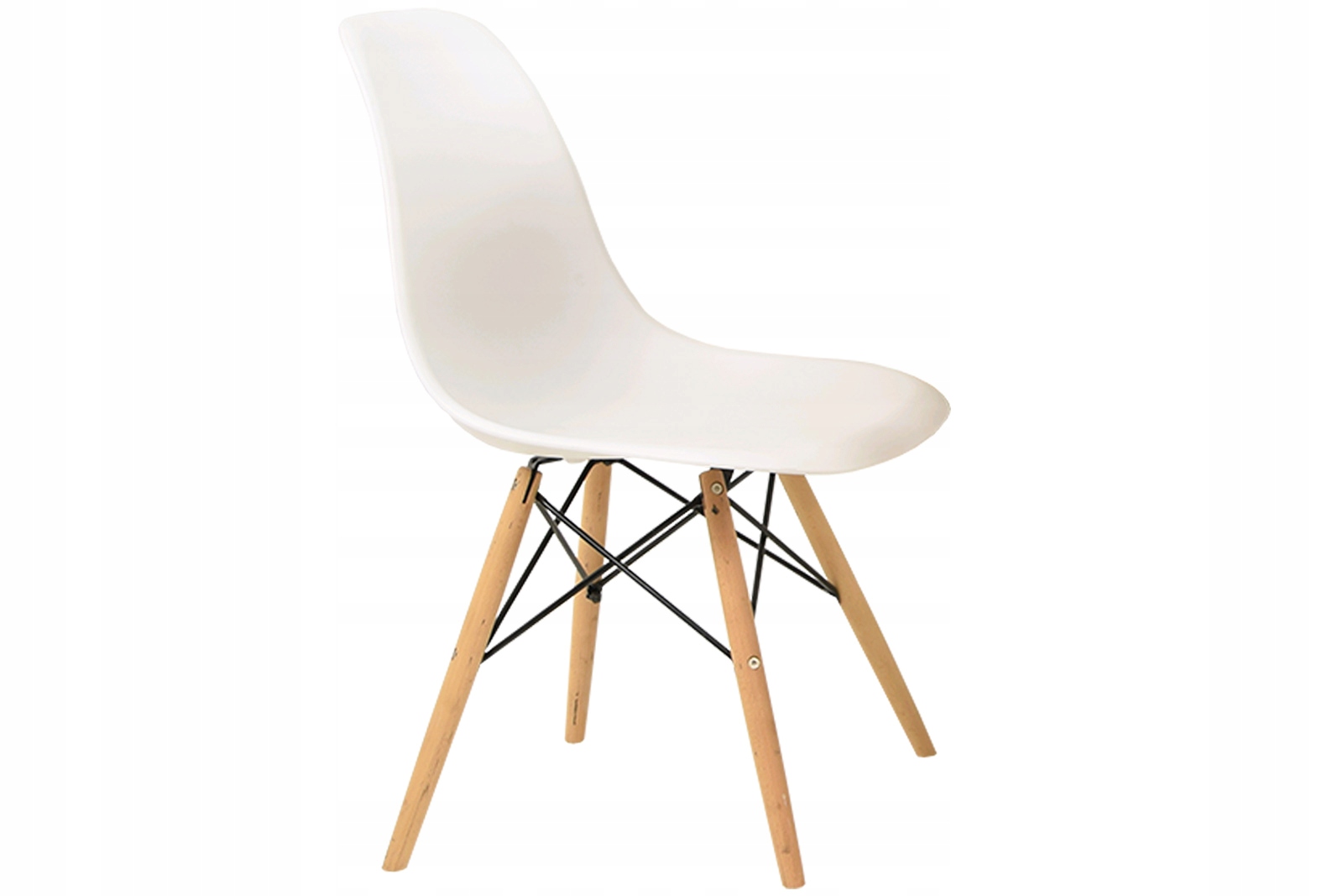 SKANDYNAWSKI ZESTAW Stół do 160cm plus 6 krzeseł Liczba elementów w zestawie 7