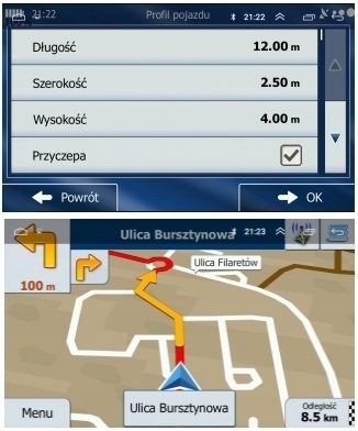 NAWIGACJA GPS 7 EU PL UROUTE IGO PRIMO TIR ANDROID Maps Provider other