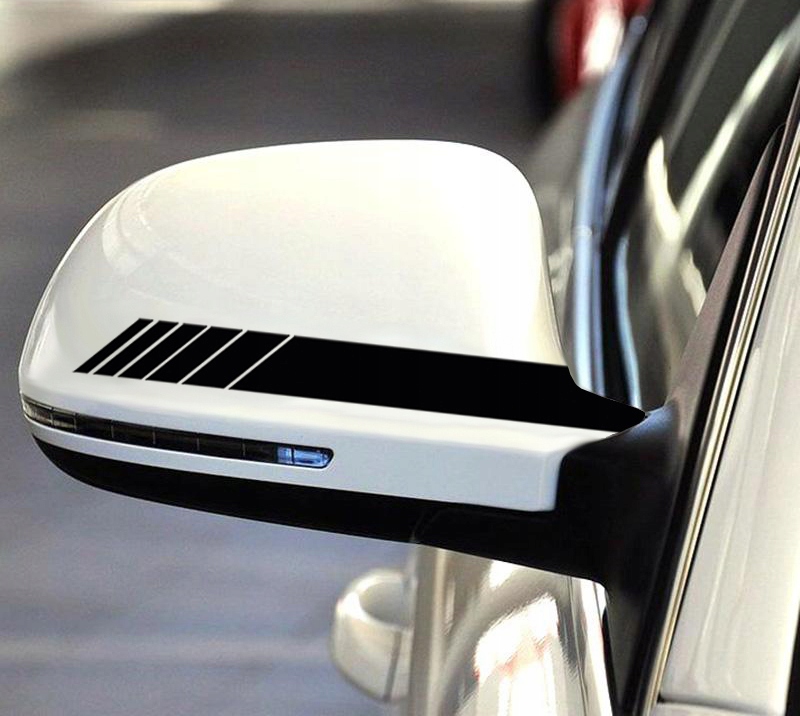 

Naklejka Paski Na Lusterka 20x2 cm zestaw L+p