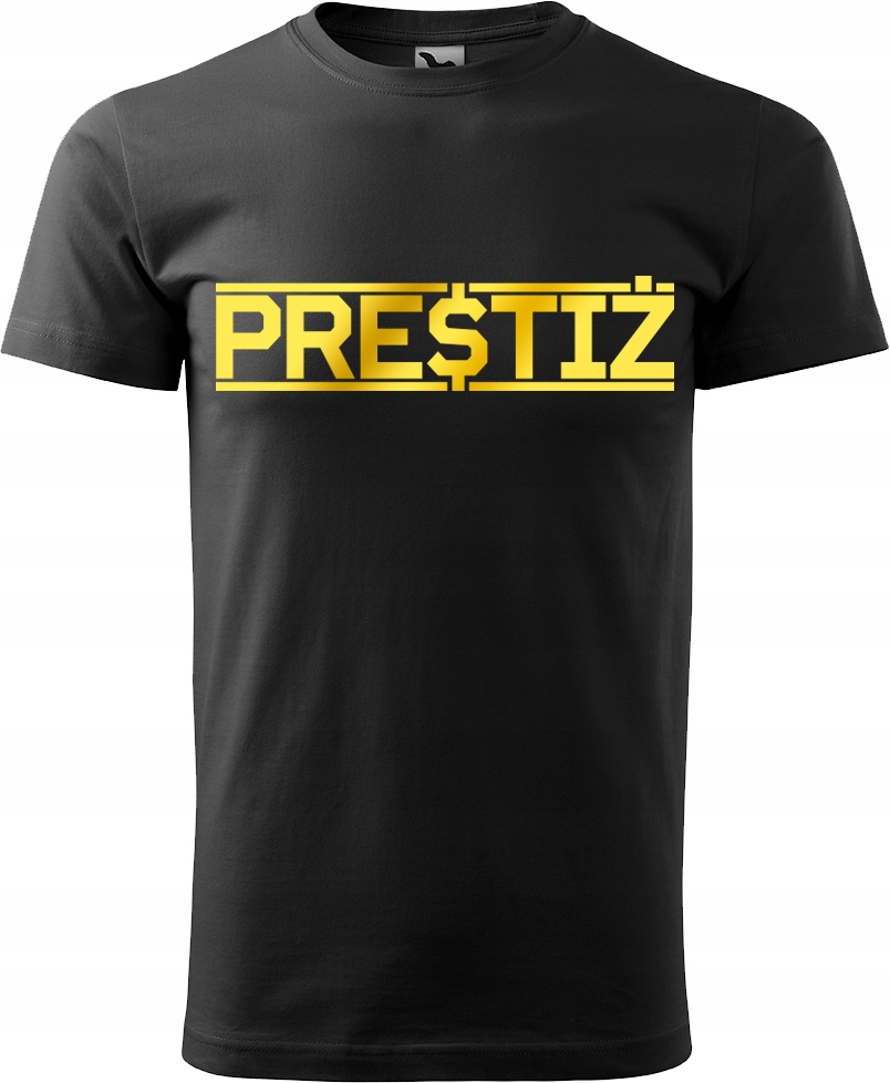 

Koszulka Prestiż męska czarna rozmiar XL
