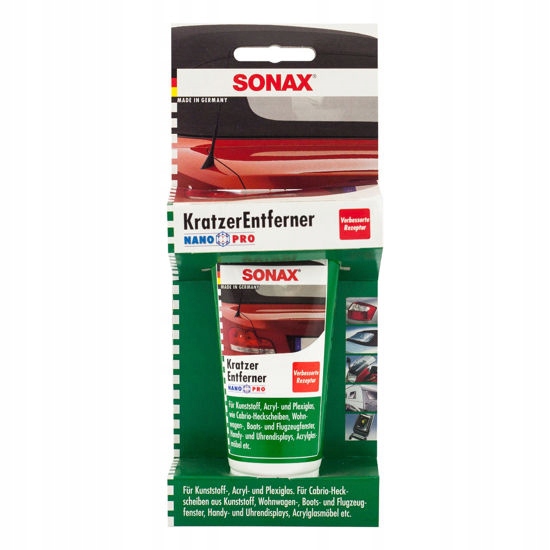 

Sonax Pasta do Usuwania Rys z Plexi Plastików 75ml