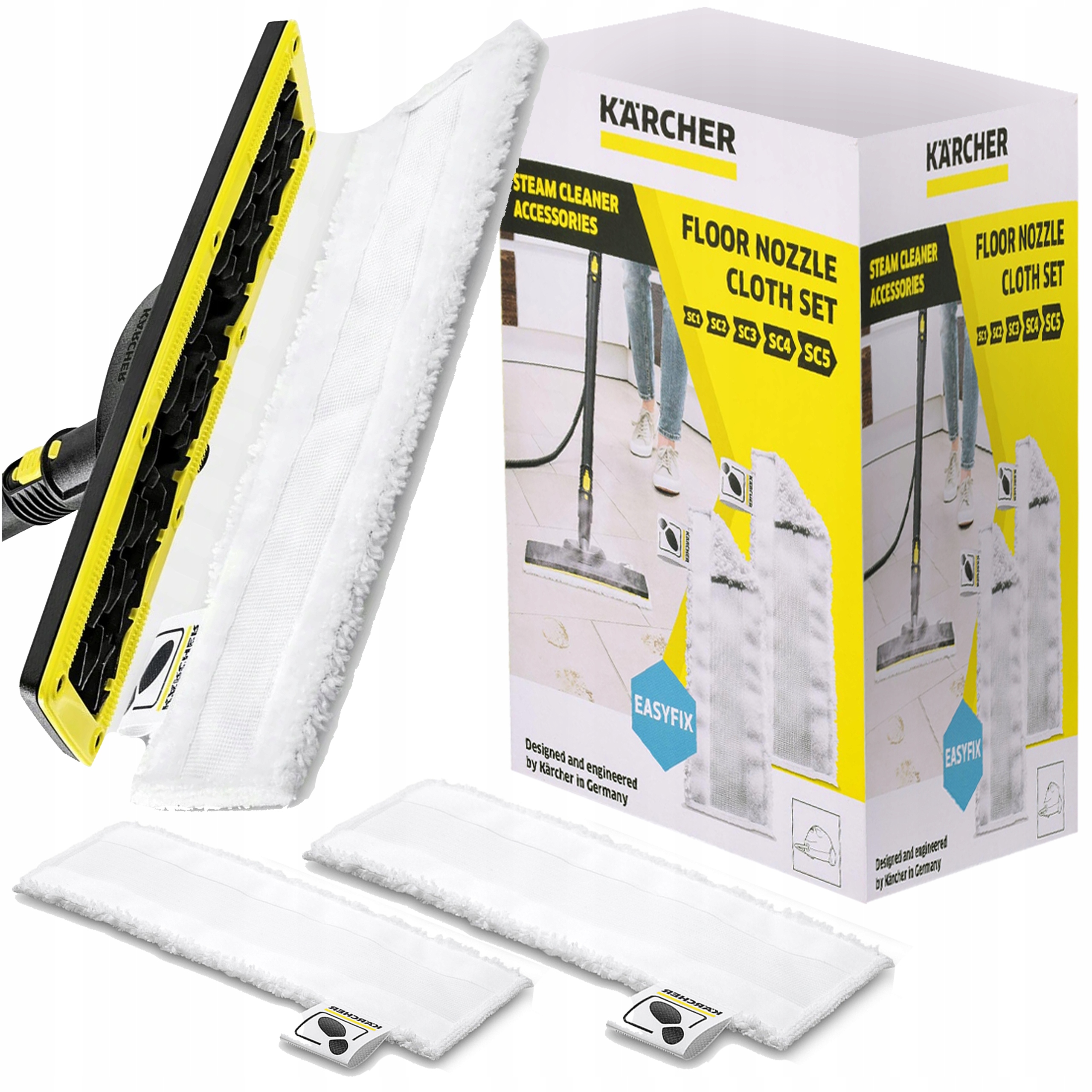 

Karcher Ściereczki Podłogowe Do Dyszy Easyfix Sc