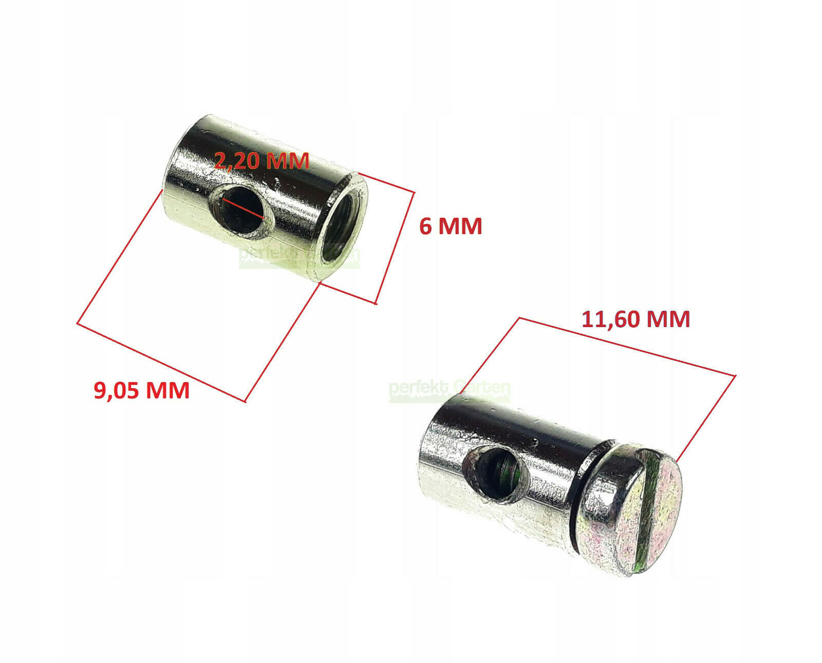 linka gazu napędu uniwersalna 2,5 m + końcówka Typ starter