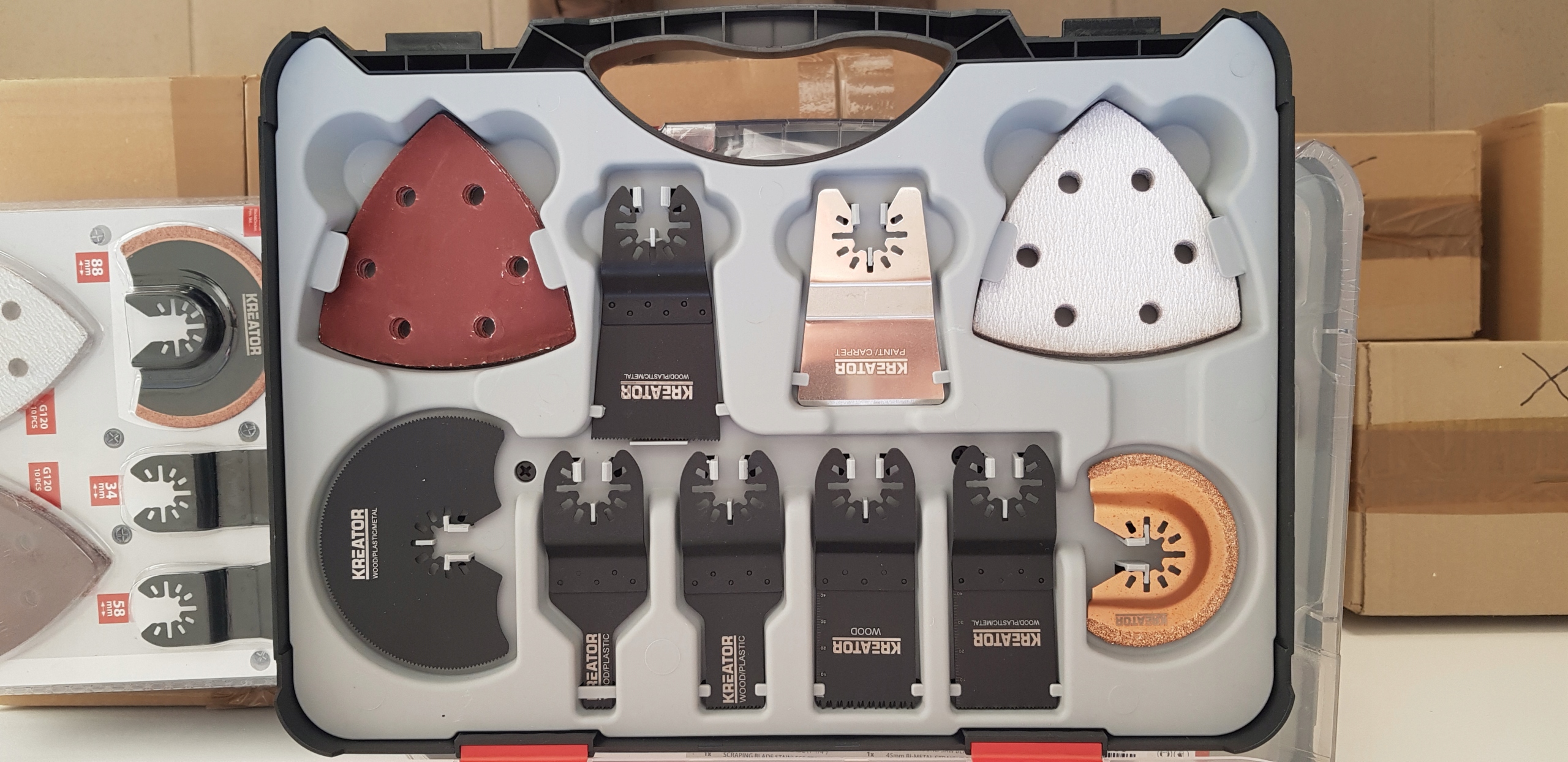 Zestaw 20 sztuk akcesoriów do narzędzi wielofunkcyjnych multitool -KREATOR