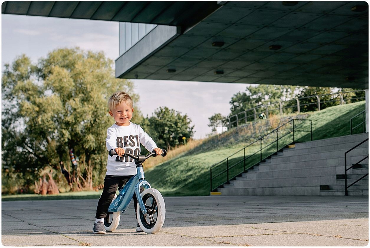 ROWEREK BIEGOWY MAGNEZOWY LIONELO BART 12" Model LOE-BART SKY BLUE GOLDIE