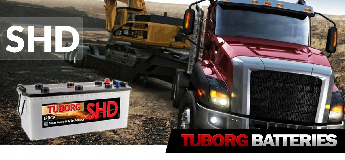 Аккумулятор Tuborg SHD 12V 125AH 950A TSHD625-CAT