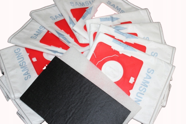 

2 Filtry 10 Worki Odkurzacza Samsung VC07M25F0WP