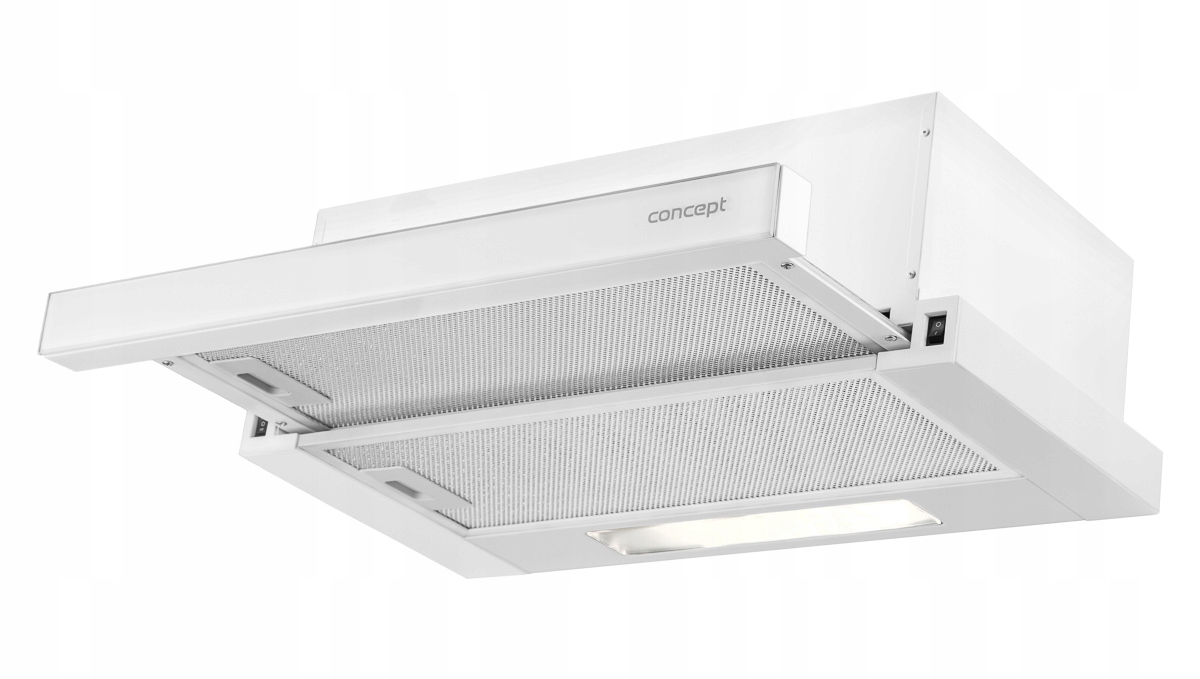 Výsuvná digestoř Concept OPV3560WH, bílá