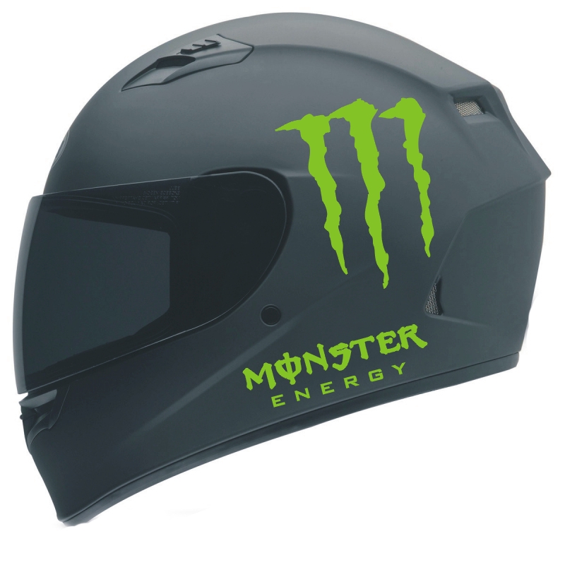 MONSTER PAZUR naklejki quad kask 211B RÓŻNE KOLORY