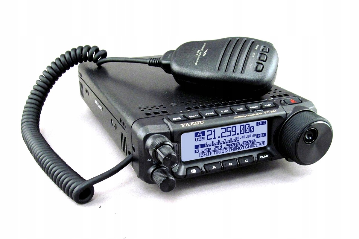 Radiotelefon amatorski Yaesu FT-891 to niewielki przewoźny radiotelefon ama...
