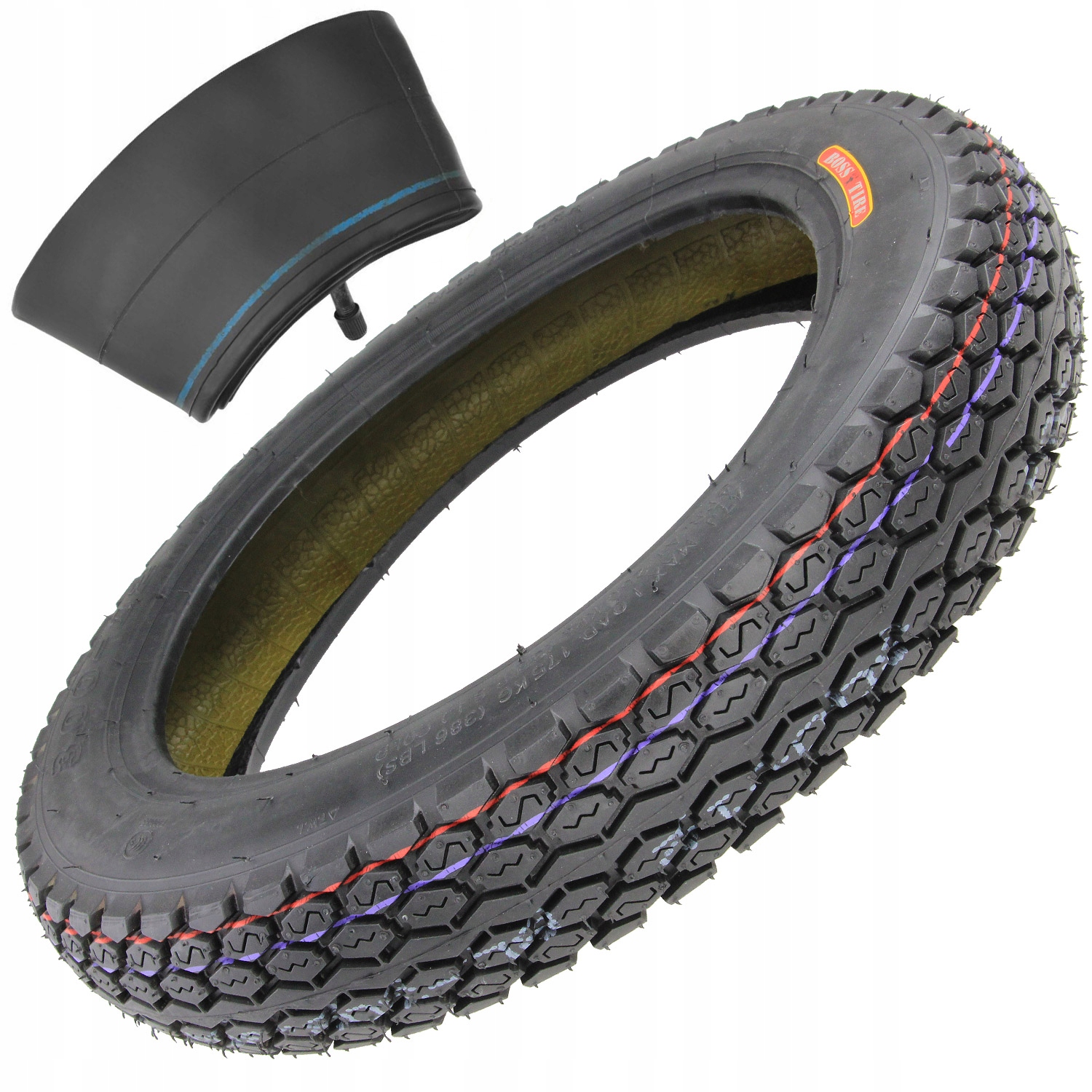 ШИНА 3.00-12 ДЮЙМОВ TT 47J SIMSON SR50 + ВНУТРЕННЯЯ ТРУБКА