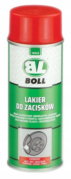 

Boll Lakier do zacisków hamulcowych czerwony 400ml