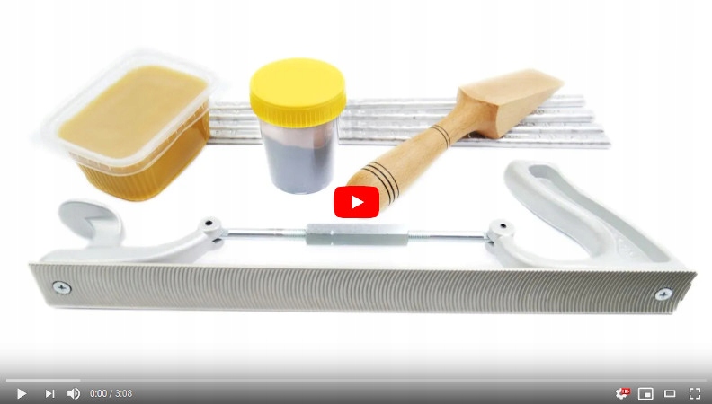 Tinning set of the car body, semicircular, exact No. 2