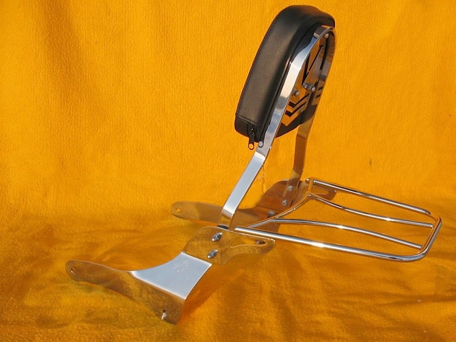 Oparcie pasażera + bagażnik sissybar HONDA VT 600 SHADOW VLX