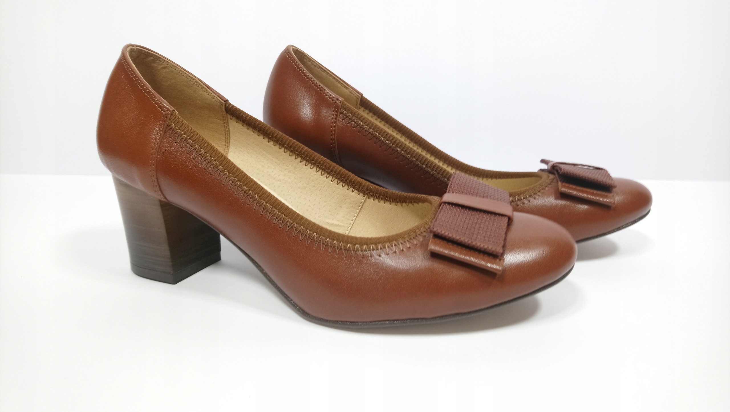 Krisbal 100 lodičky Polské hnědé 37 Kůže