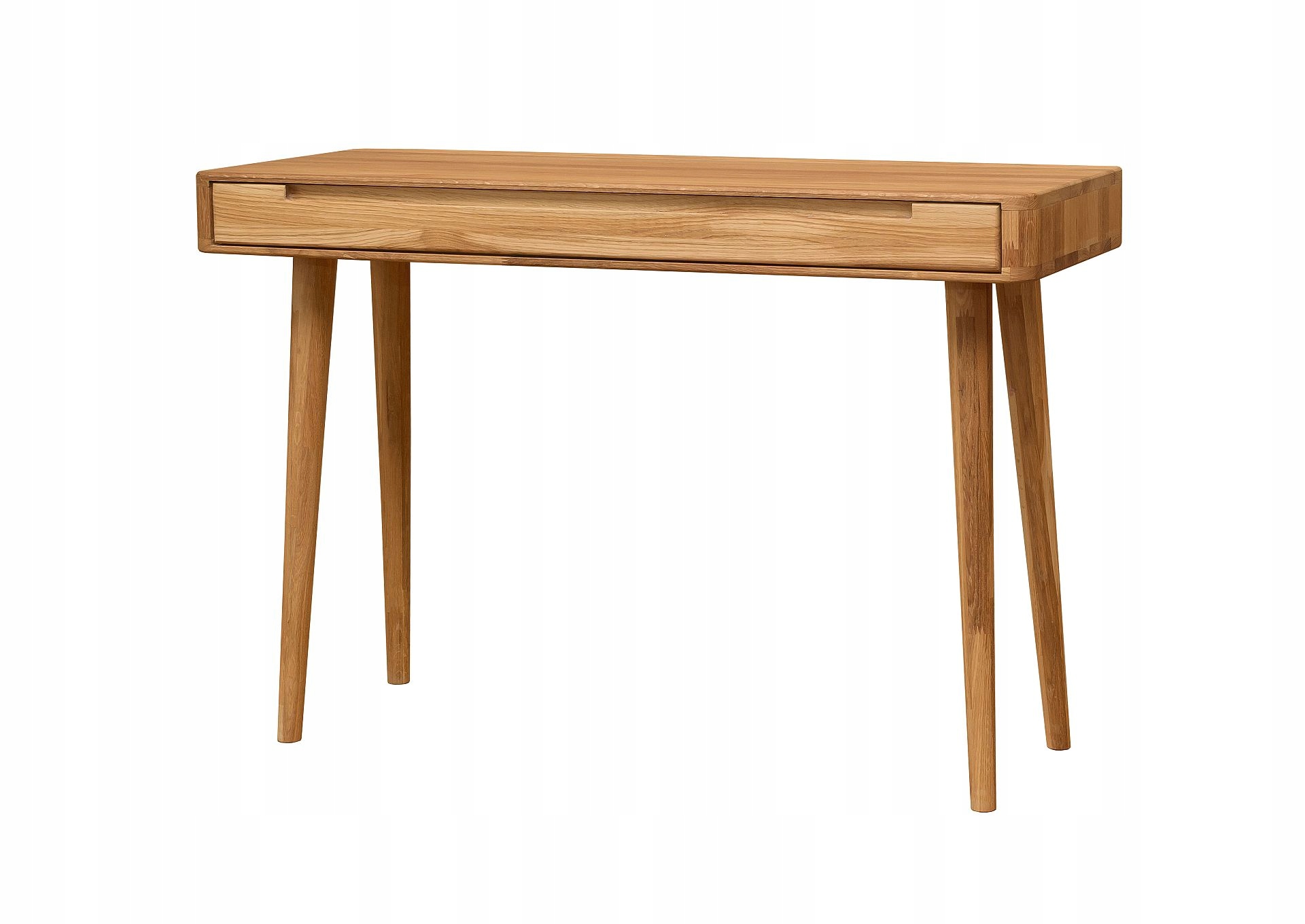 TOALETKA Z DĘBU SCANDI, 110x43xh75 cm, DREWNIANA