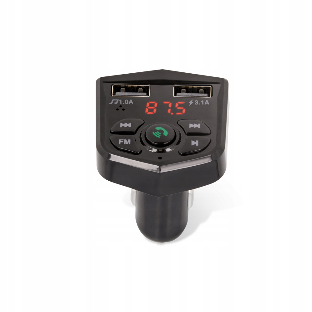 Transmiter FM Bluetooth Maxlife MXFT-02 ładowarka USB SD