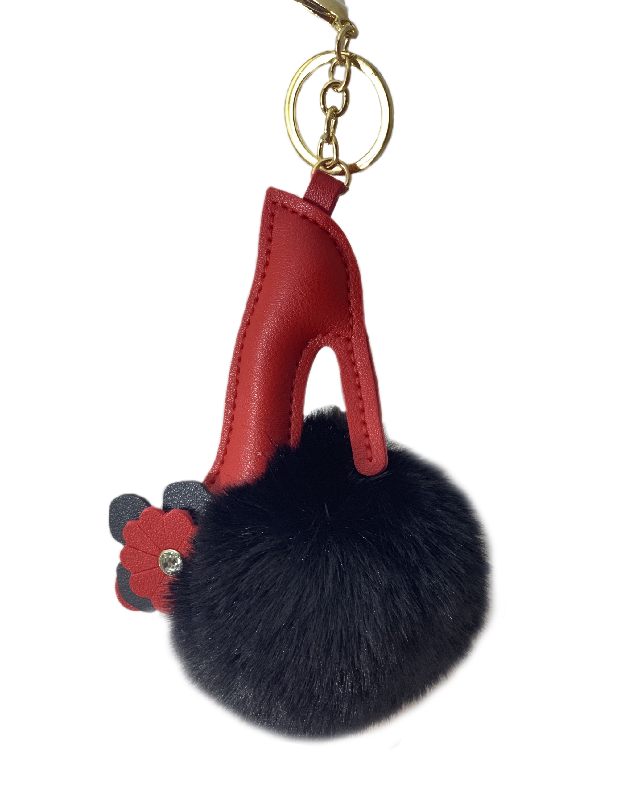 

Brelok Pompon But Zawieszka Keychain Futerko