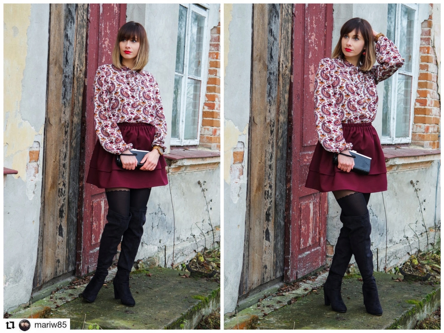 PL CZARNA SPÓDNICZKA SPÓDNICA WARSTWOWA FALBANY Wzór dominujący bez wzoru