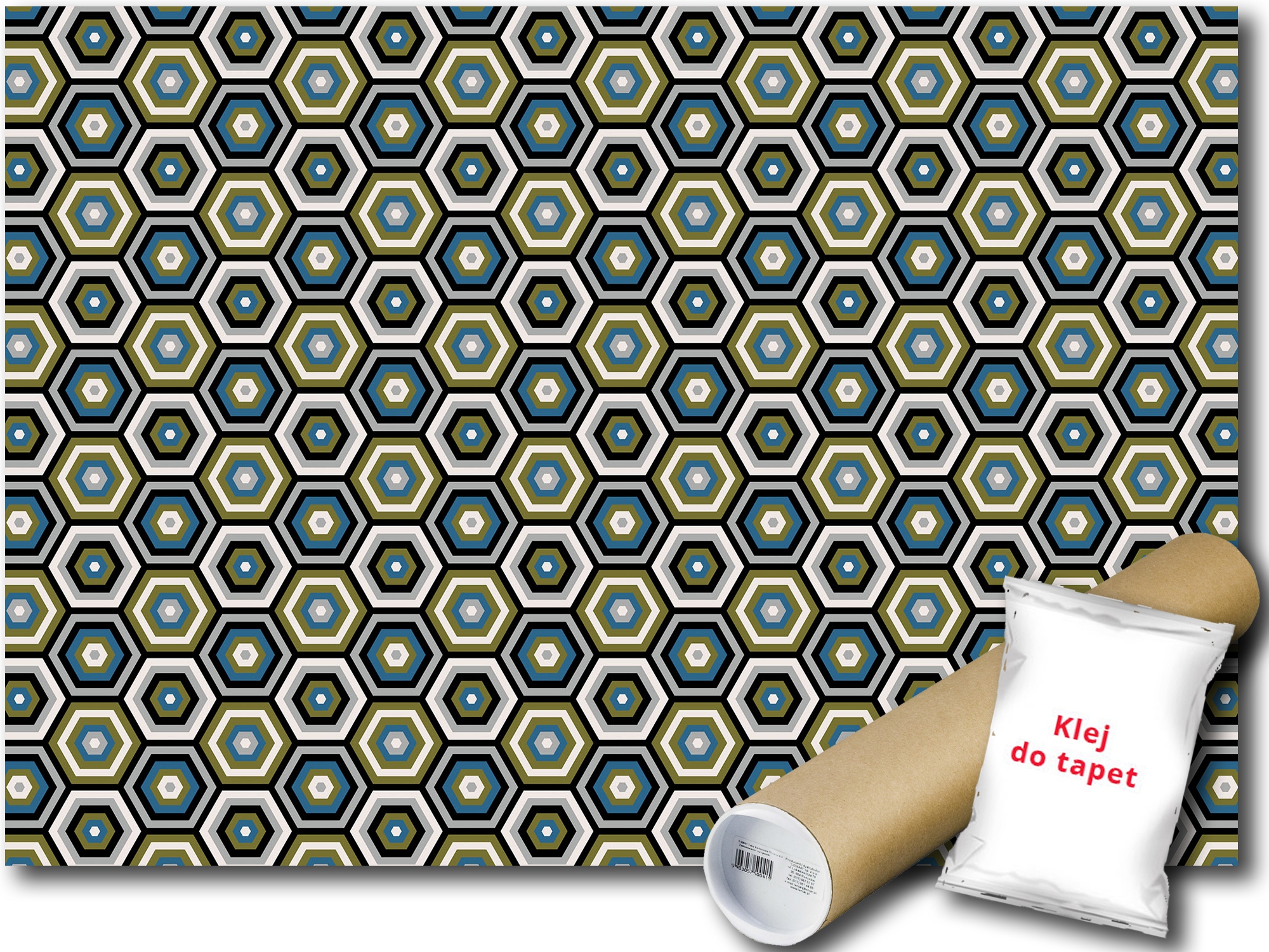 Fototapeta Hexagon Vzor 23B F4XL 416x290 F11138