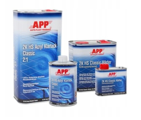 

Lakier Bezbarwny App 2K Hs Acryl Classic 2:1