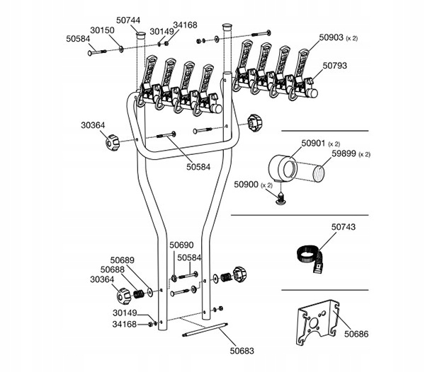BAGAŻNIK ROWEROWY NA HAK THULE BOLT ON Szczecin Kod producenta bolt on