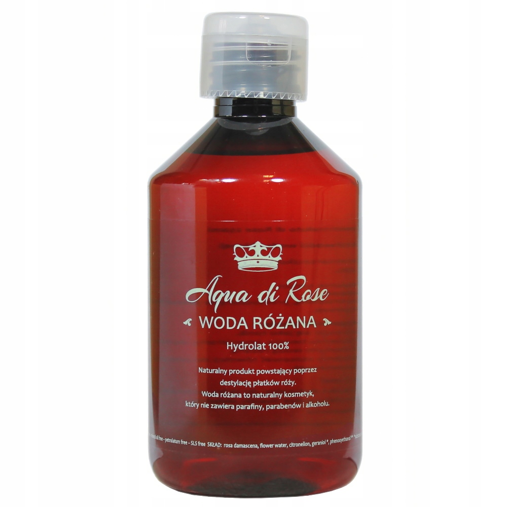 

Woda Różana Kosmetyczna 100% Hydrolat 250ml