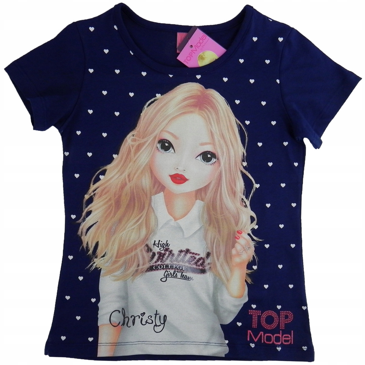 

85053 Top Model bluzka tunika serca 140 146