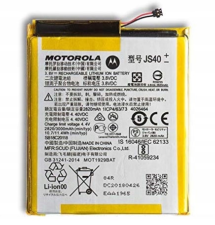 

Nowa Oryginalna Bateria JS40 Motorola Moto Z3 Play